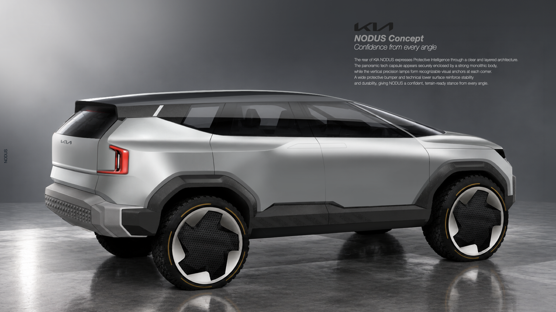 KIA NODUS concept exterior design presentation